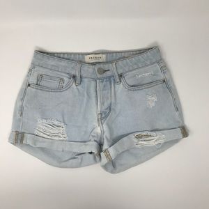 Pacsun ripped girlfriend shorts